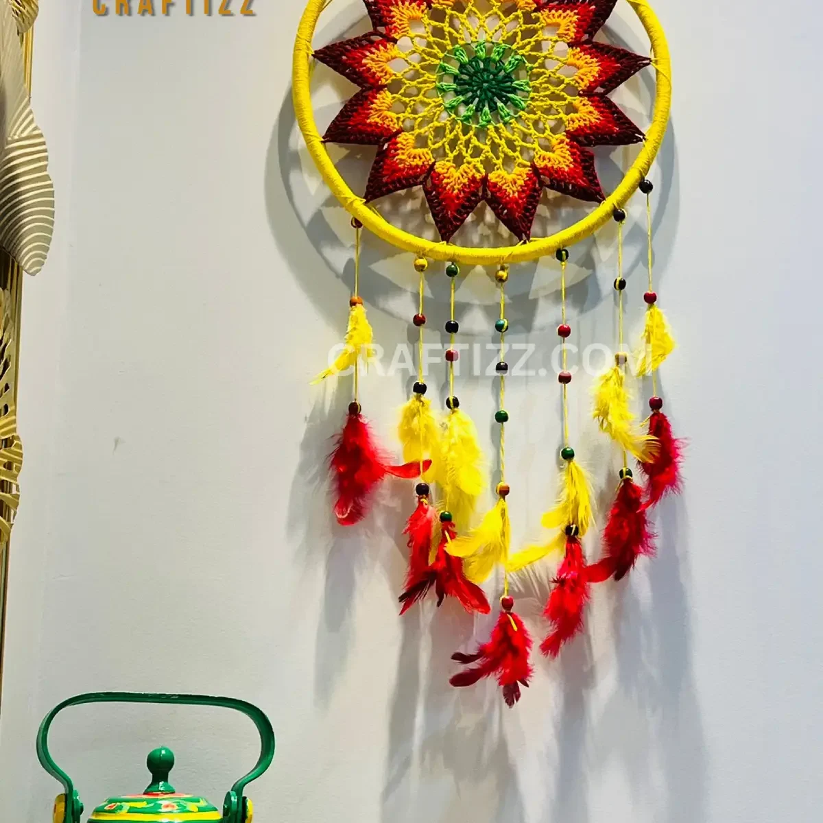 Premium Quality Fiery Sun Dreamcatcher
