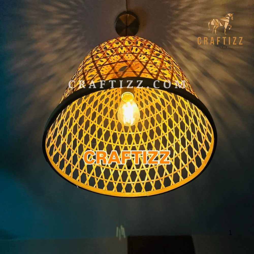 Warm Glow Bamboo Lamp